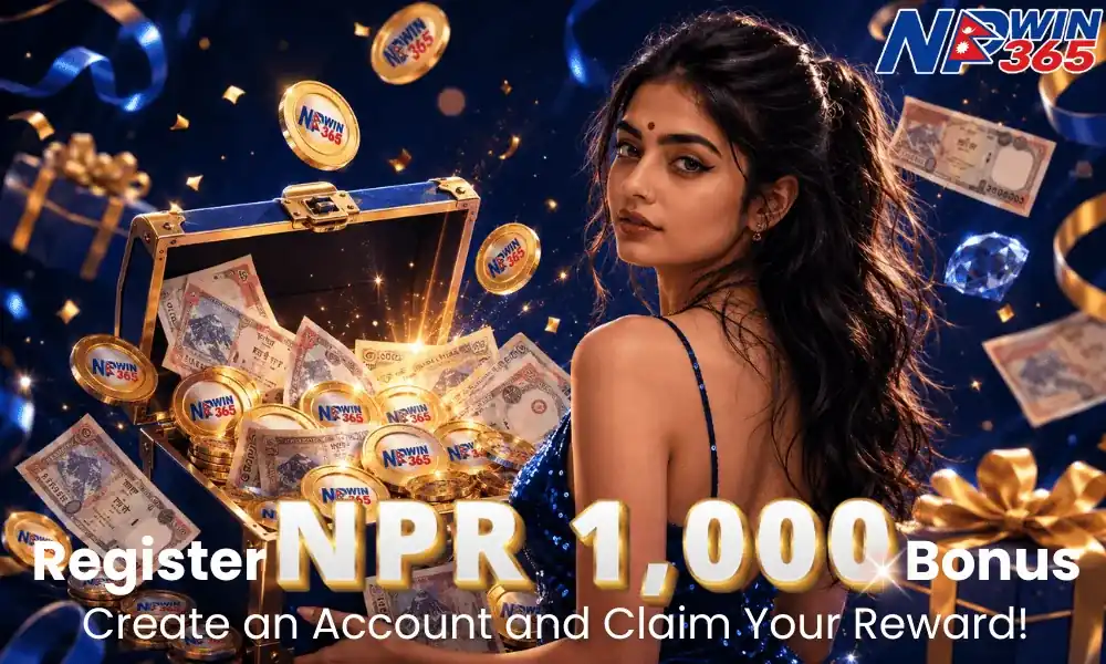 NPwin365 Register Bonus — NPR 1,000 New Player Welcome Reward — Create an Account — Nepal online casino